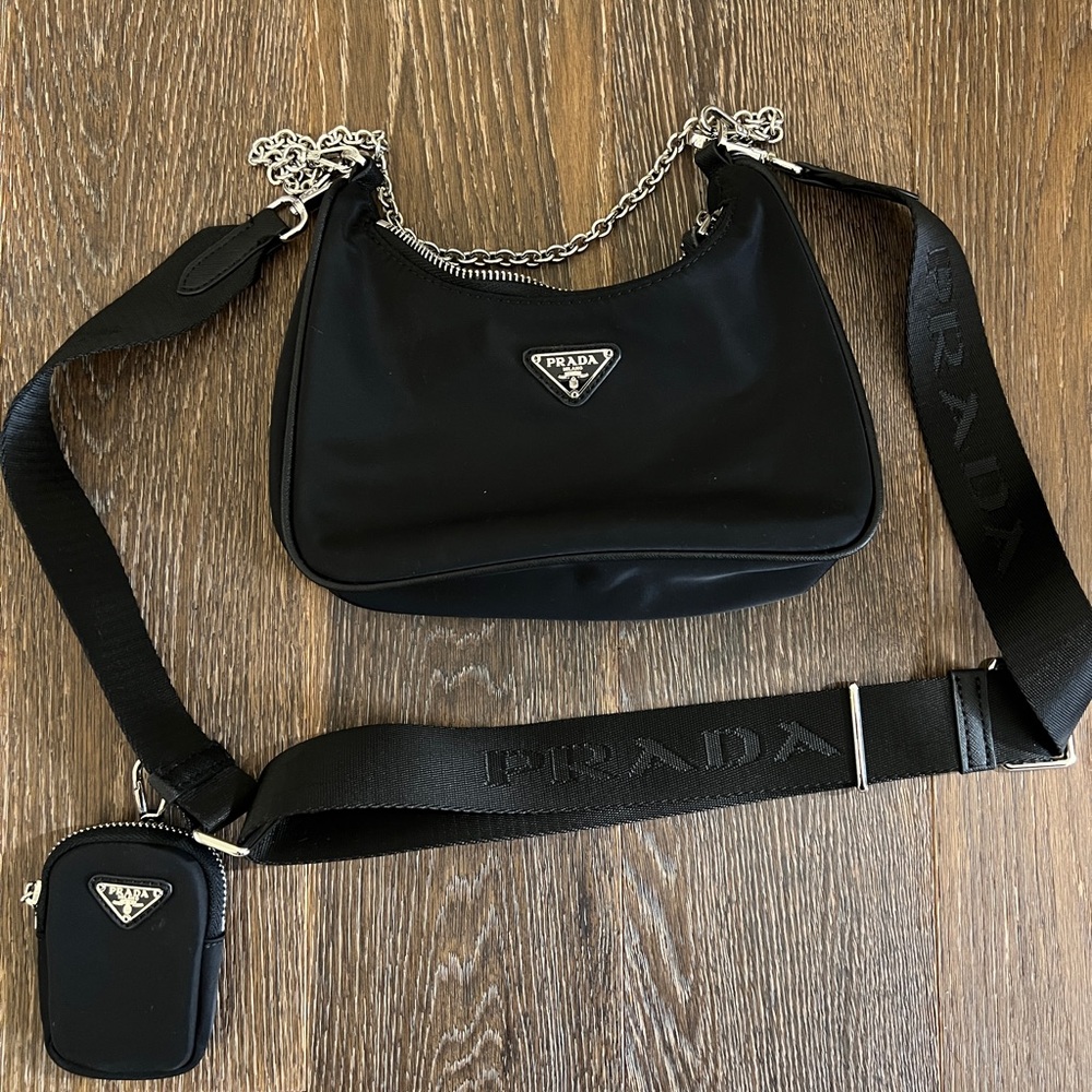 Prada gate Nylon bag